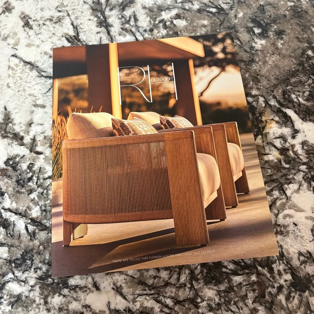 Restoration Hardware Outdoor 2025 Catalog Sourcebook